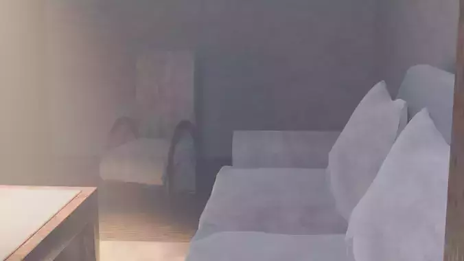 Retro Living Room Pack  1980s Low Poly PBR Environment 42 Assets