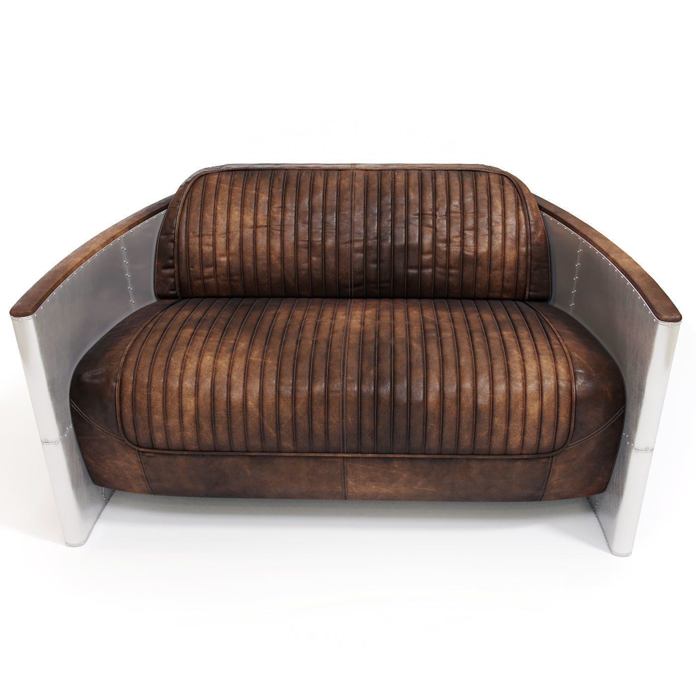 Aviator sofa 3D model_2