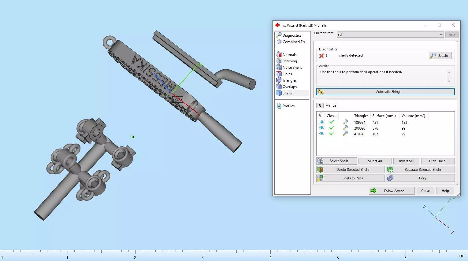 Messika pendant 3D print model_6