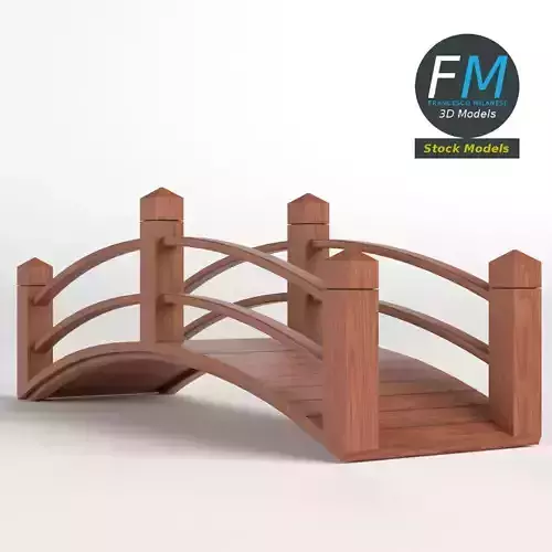 Wooden bridge