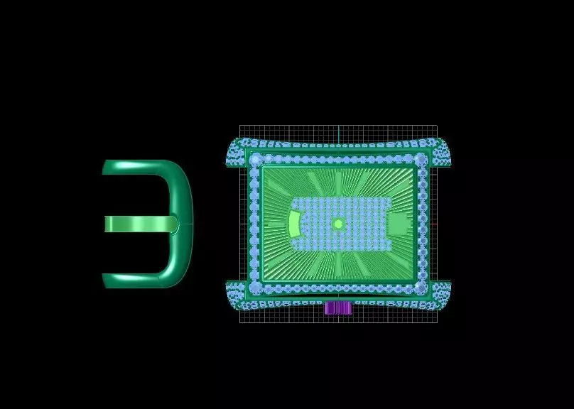 Emerald Majesty The Royal Timepiece 3D print model_0