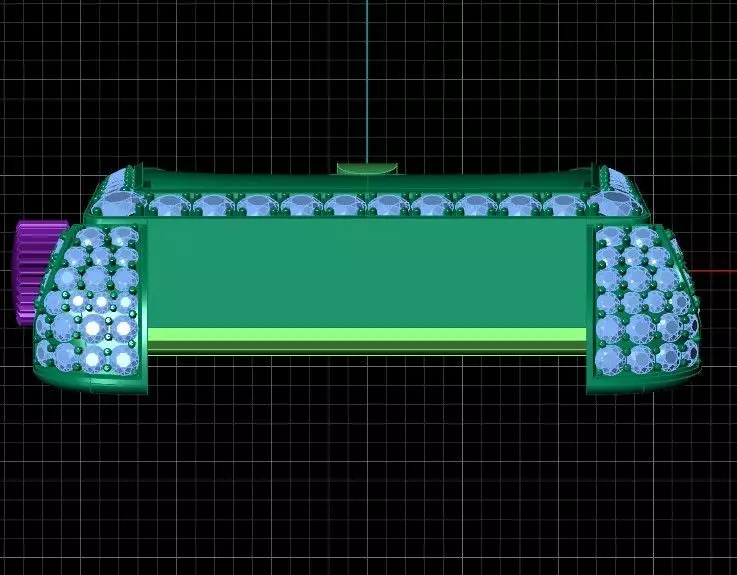 Emerald Majesty The Royal Timepiece 3D print model_14