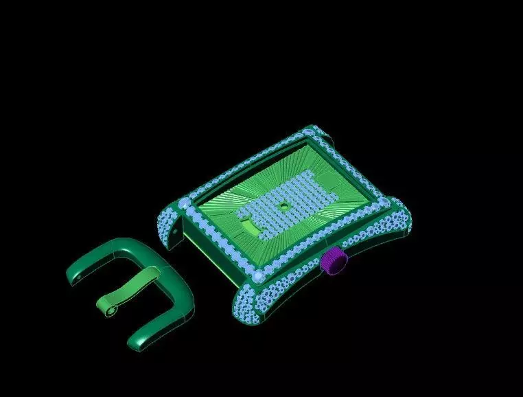 Emerald Majesty The Royal Timepiece 3D print model_16