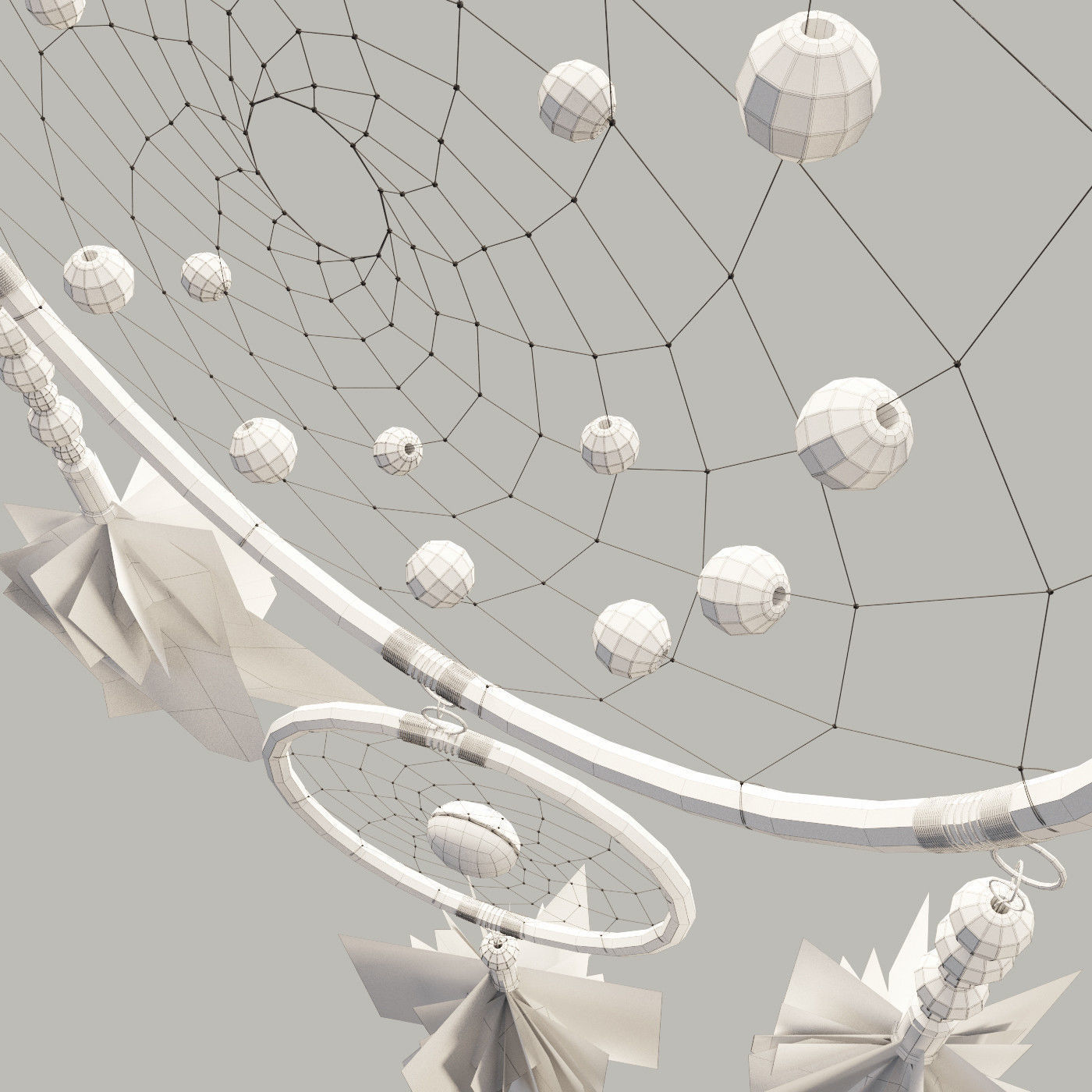 dreamcatcher corona dream catcher 3D model_3