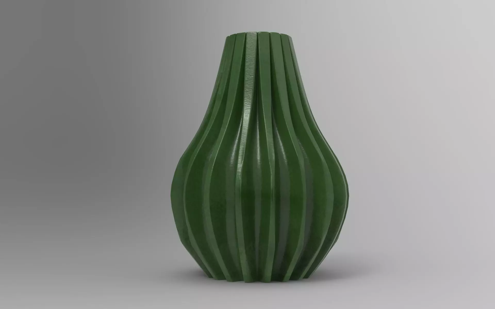 Mun Vase Low-poly 3D model_1