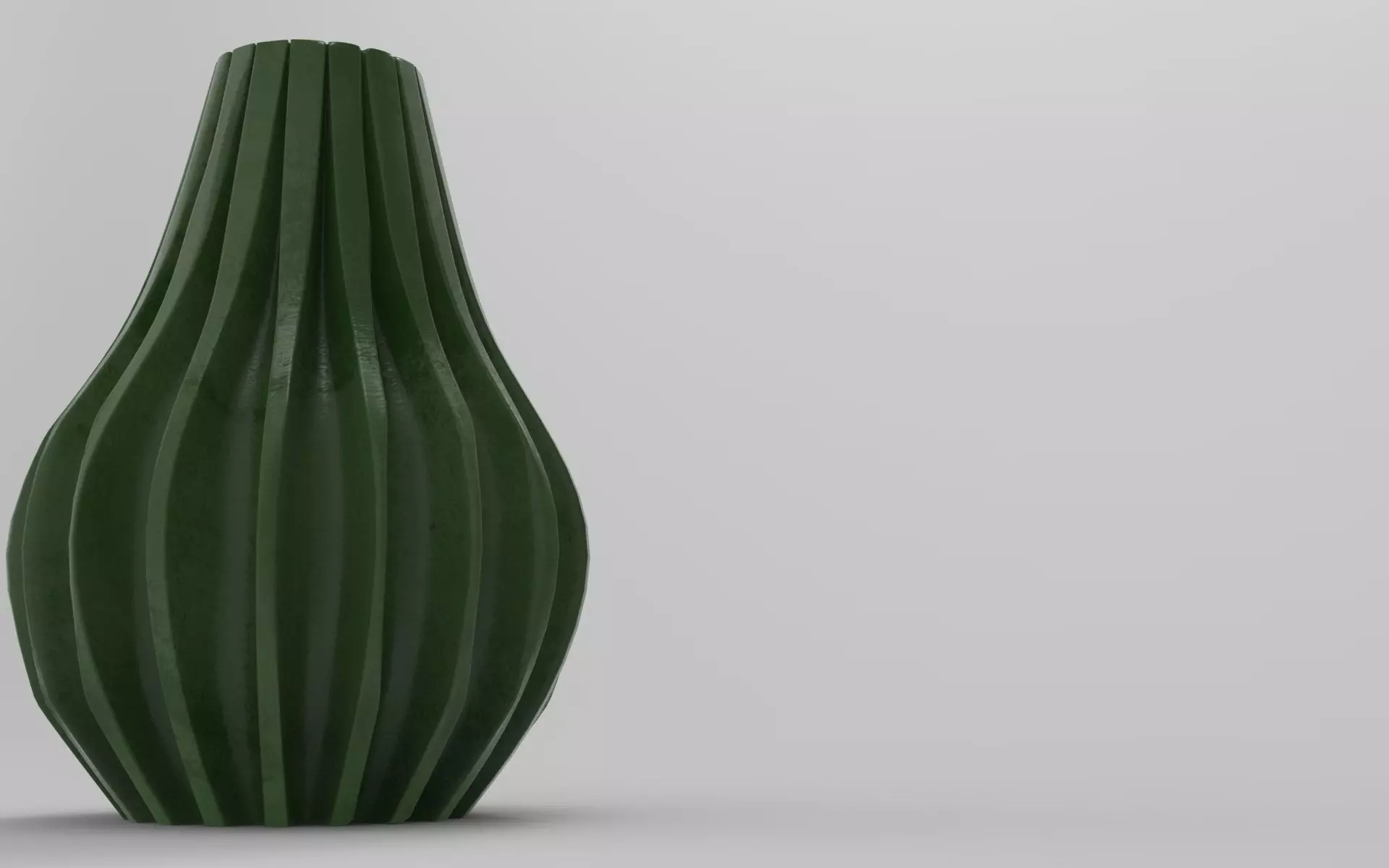Mun Vase Low-poly 3D model_3
