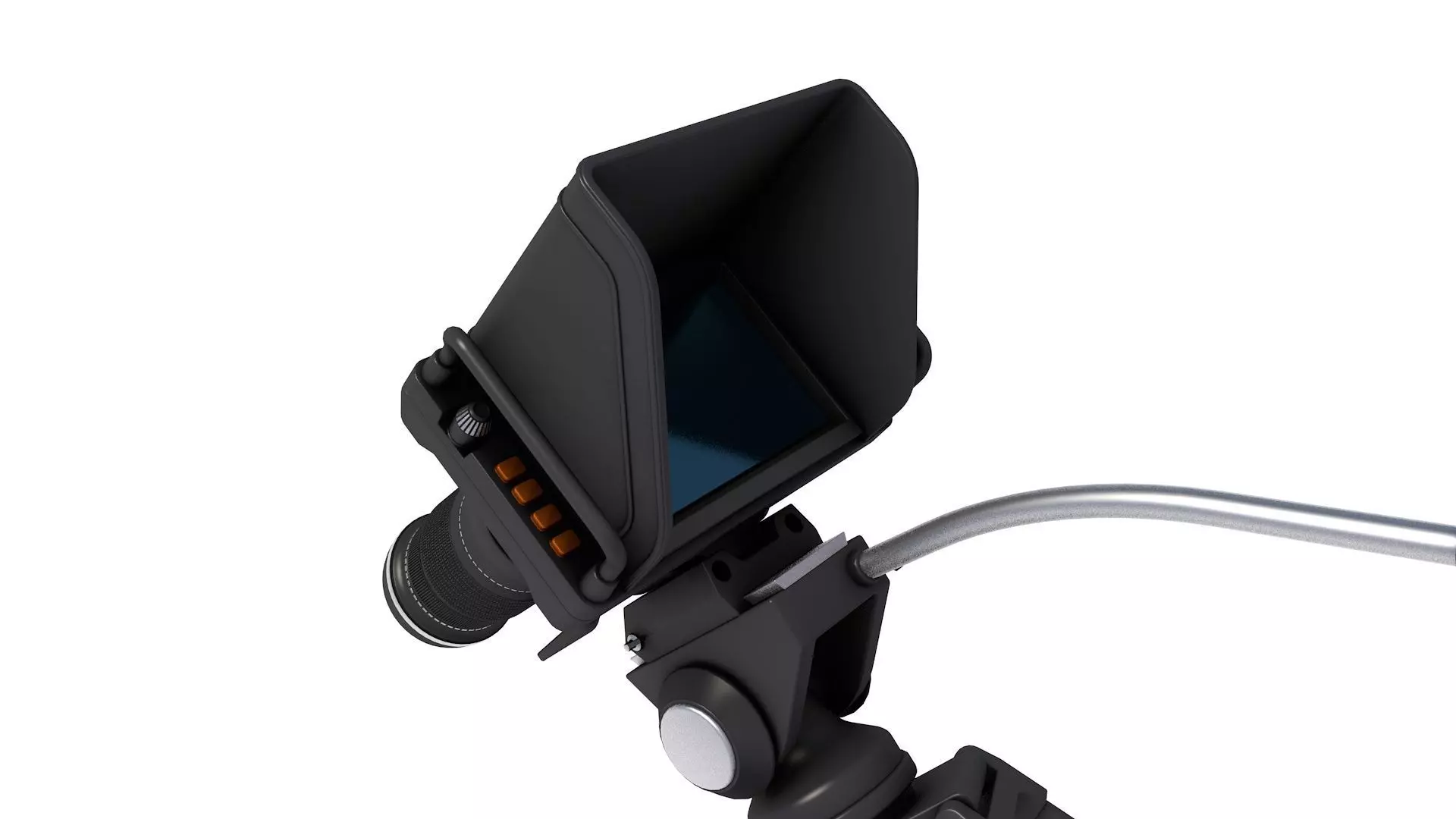 TV Studio Camera 3D model_4