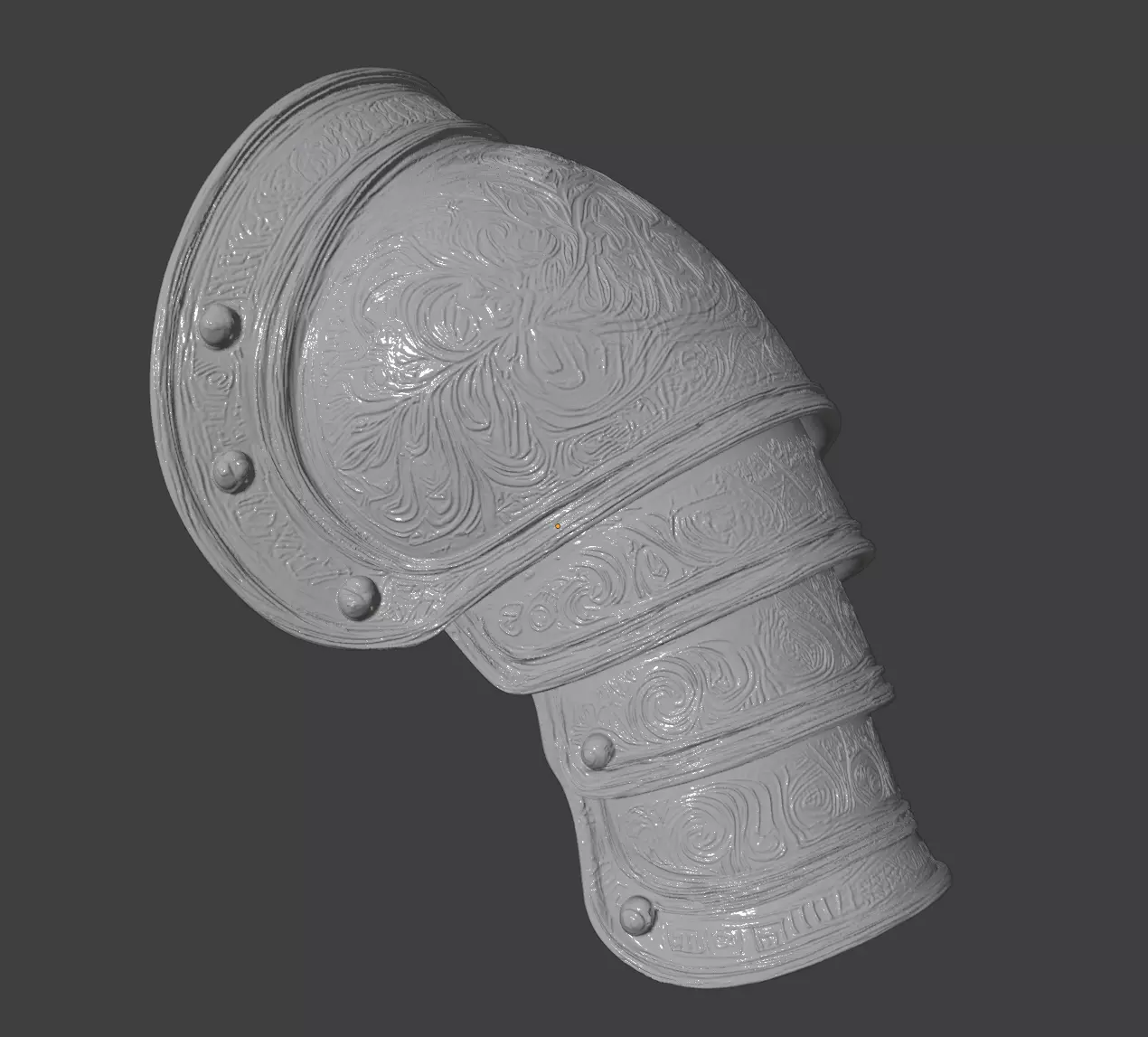 MEDIEVAL SHOULDER PADS 3D print model_6