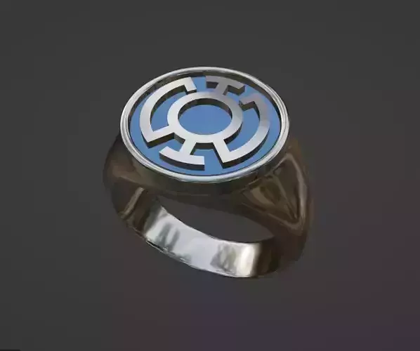 Blue Lantern Ring
