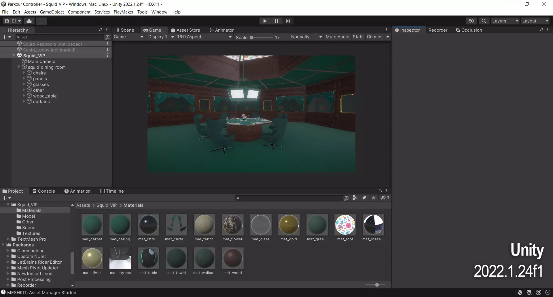 Squid Game VIP Dining Room 3D model_13