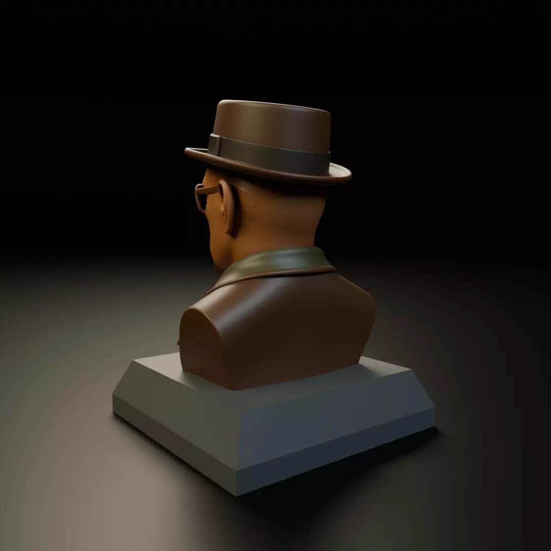 Walter White 3D print model_7
