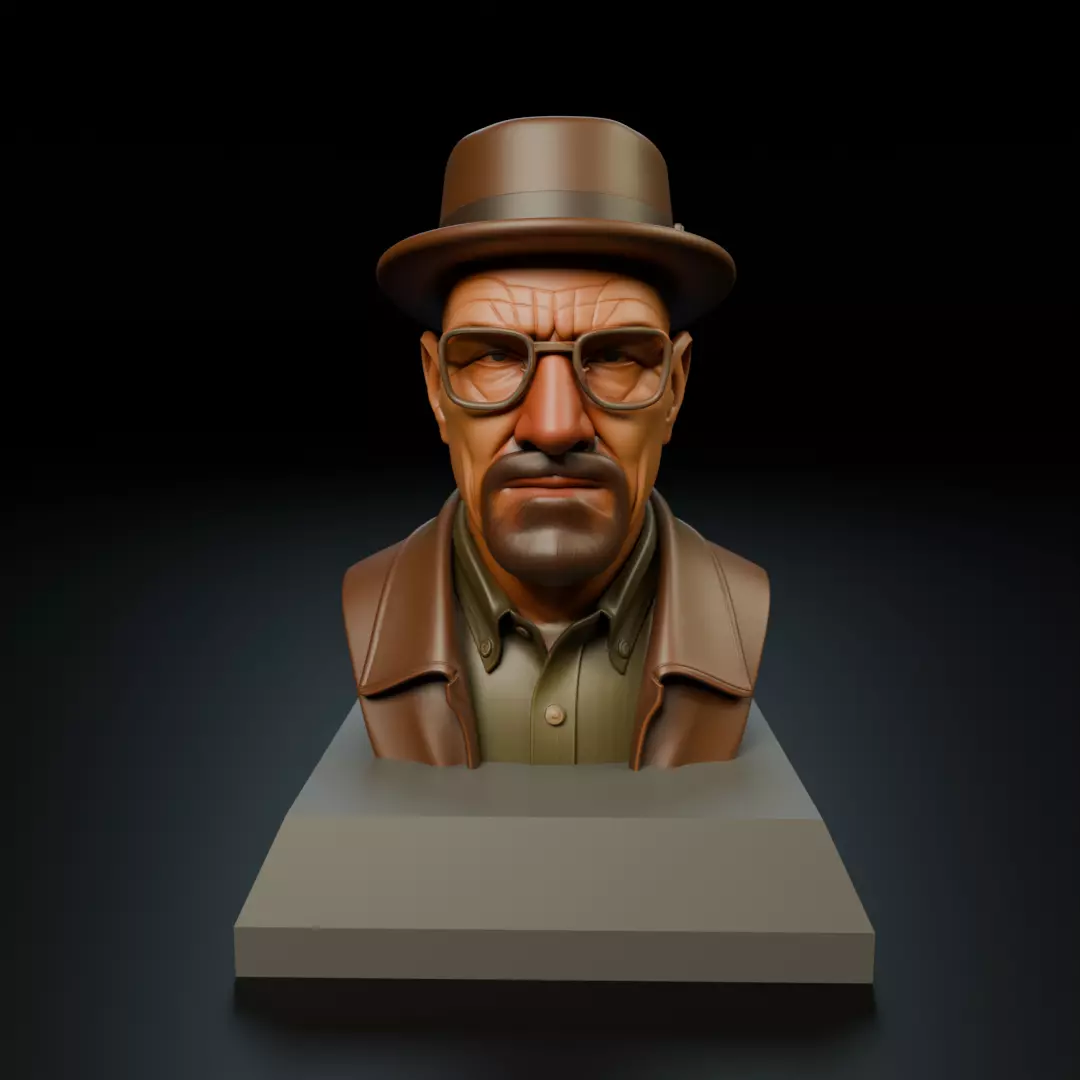 Walter White 3D print model_15