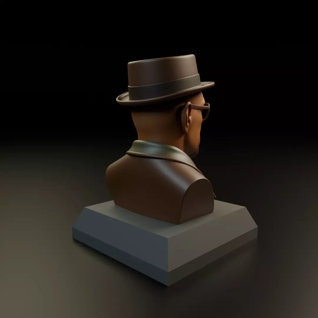 Walter White 3D print model_13