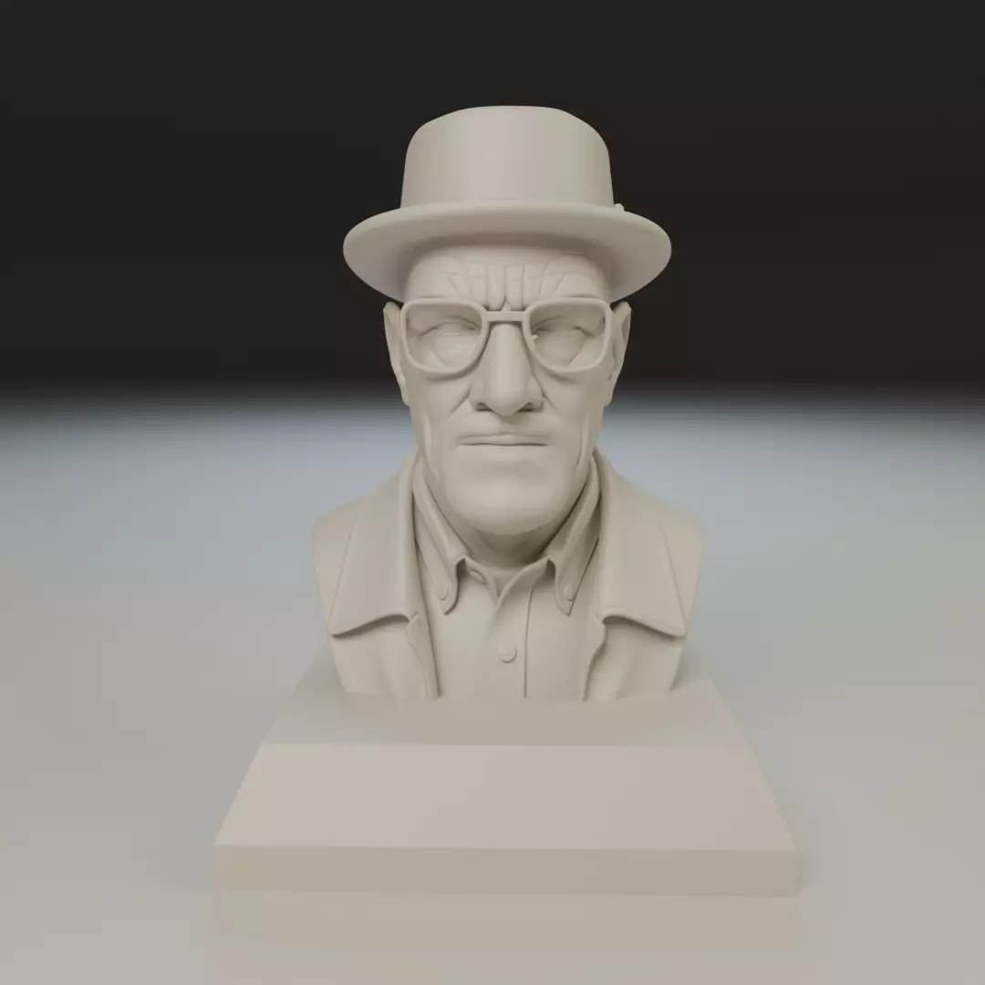 Walter White 3D print model_16