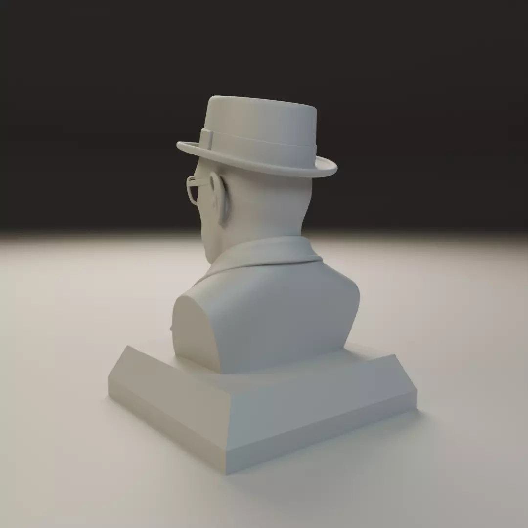 Walter White 3D print model_8
