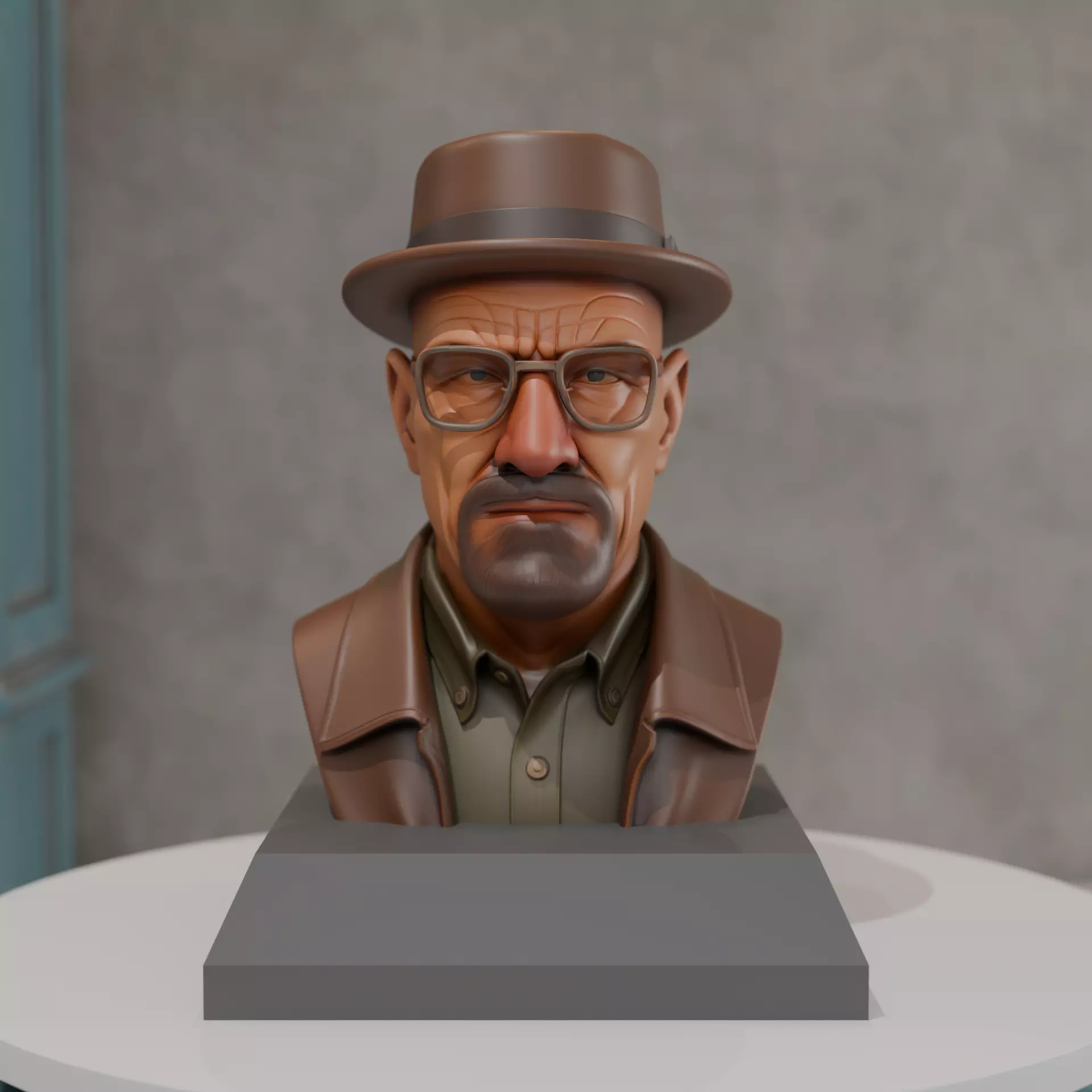 Walter White 3D print model_0
