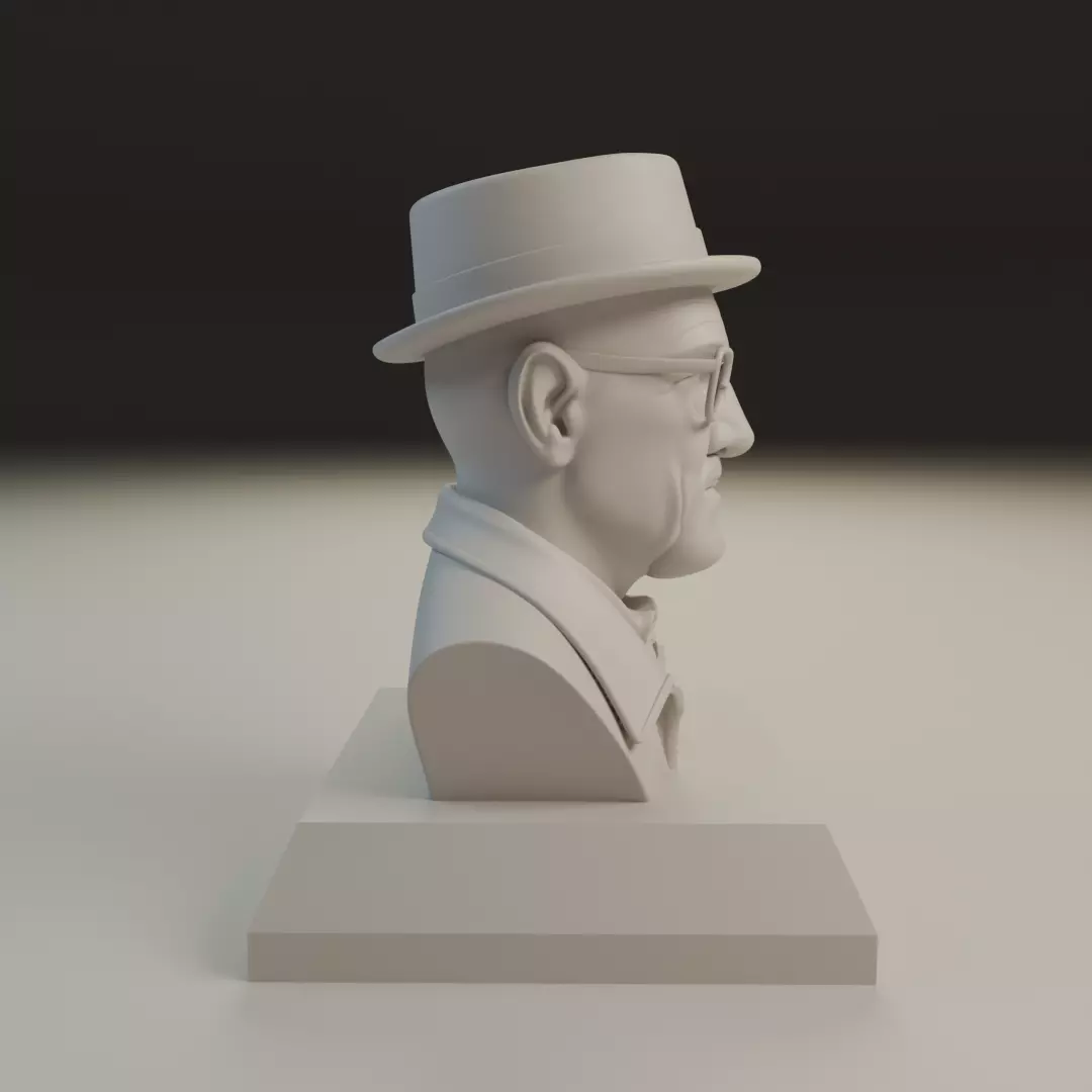 Walter White 3D print model_2
