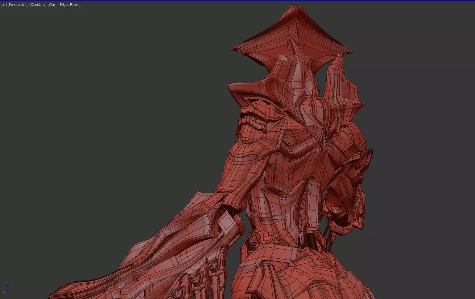 Celestia Prime The Mecha Goddess of Light 3D model_4