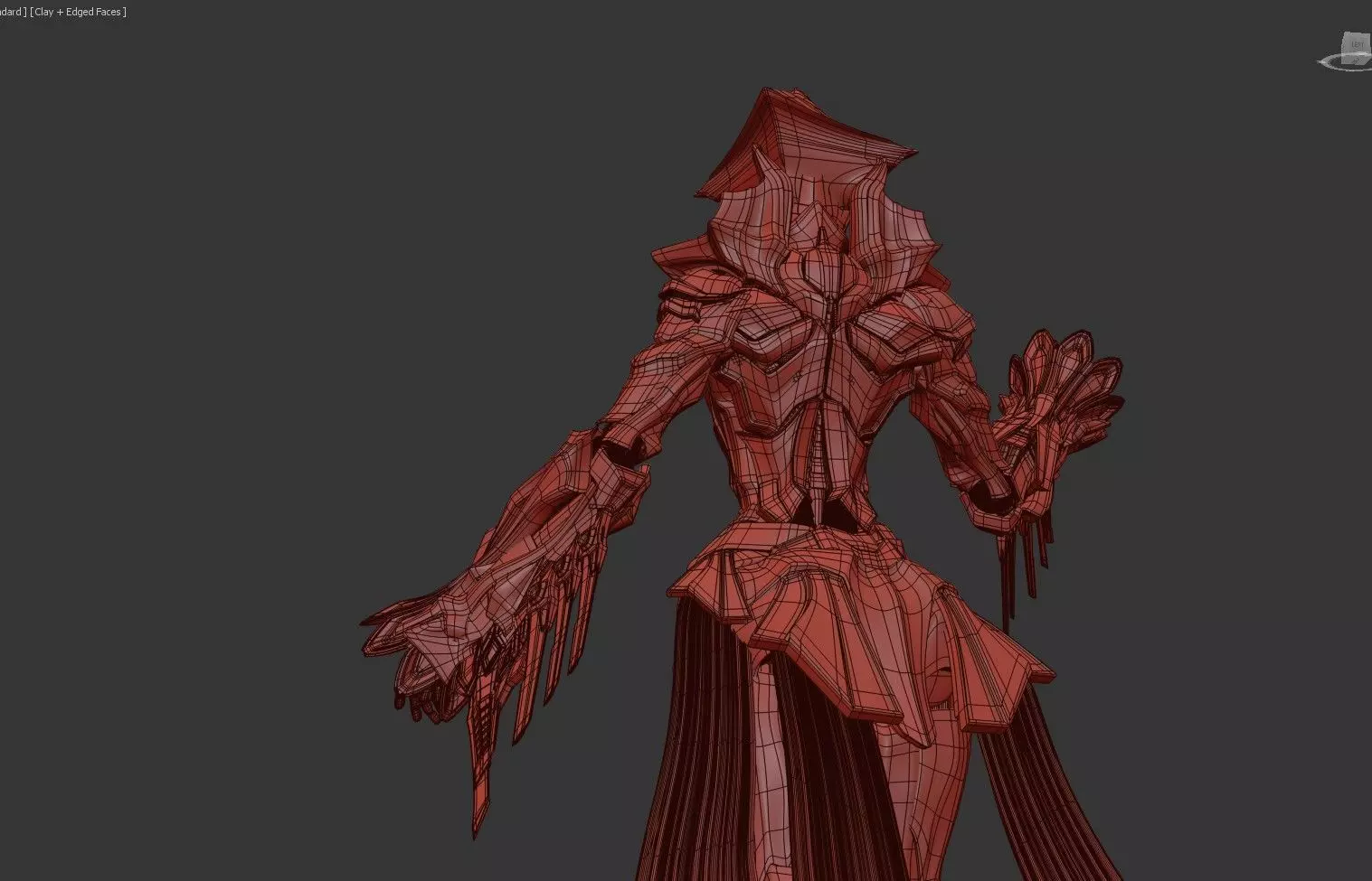 Celestia Prime The Mecha Goddess of Light 3D model_5