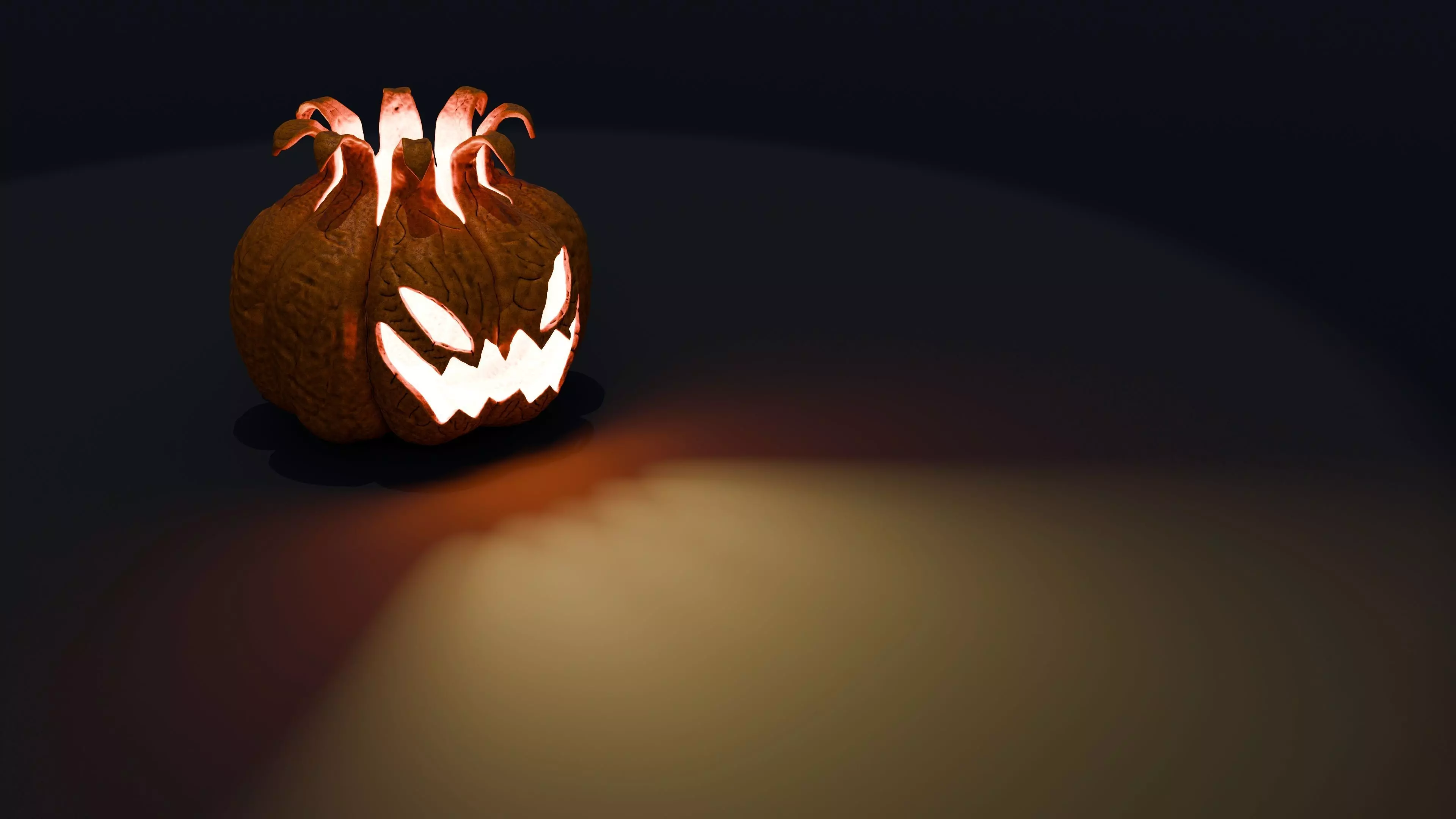 Pumpkin Crowned 3D print model_2