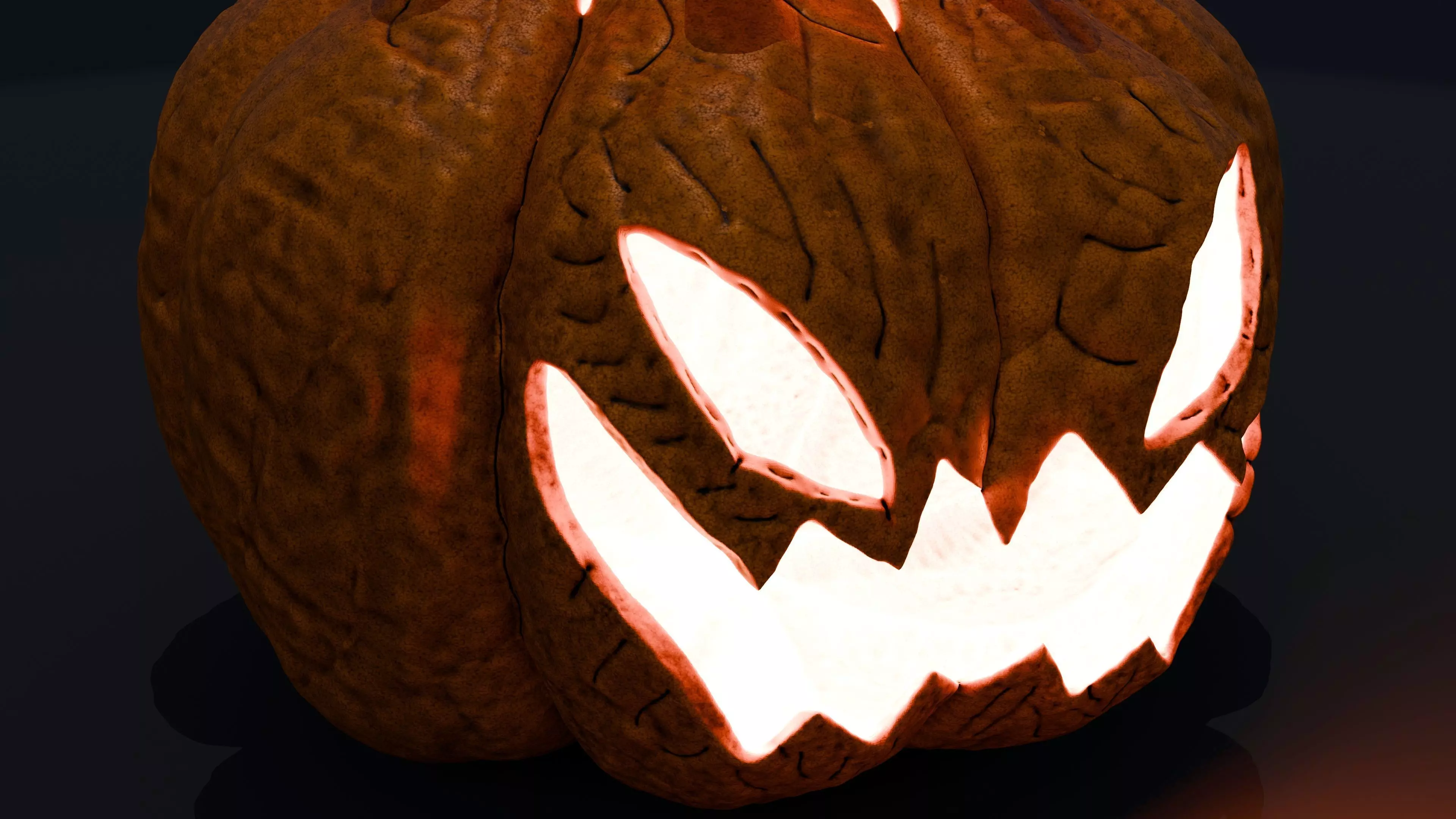 Pumpkin Crowned 3D print model_3