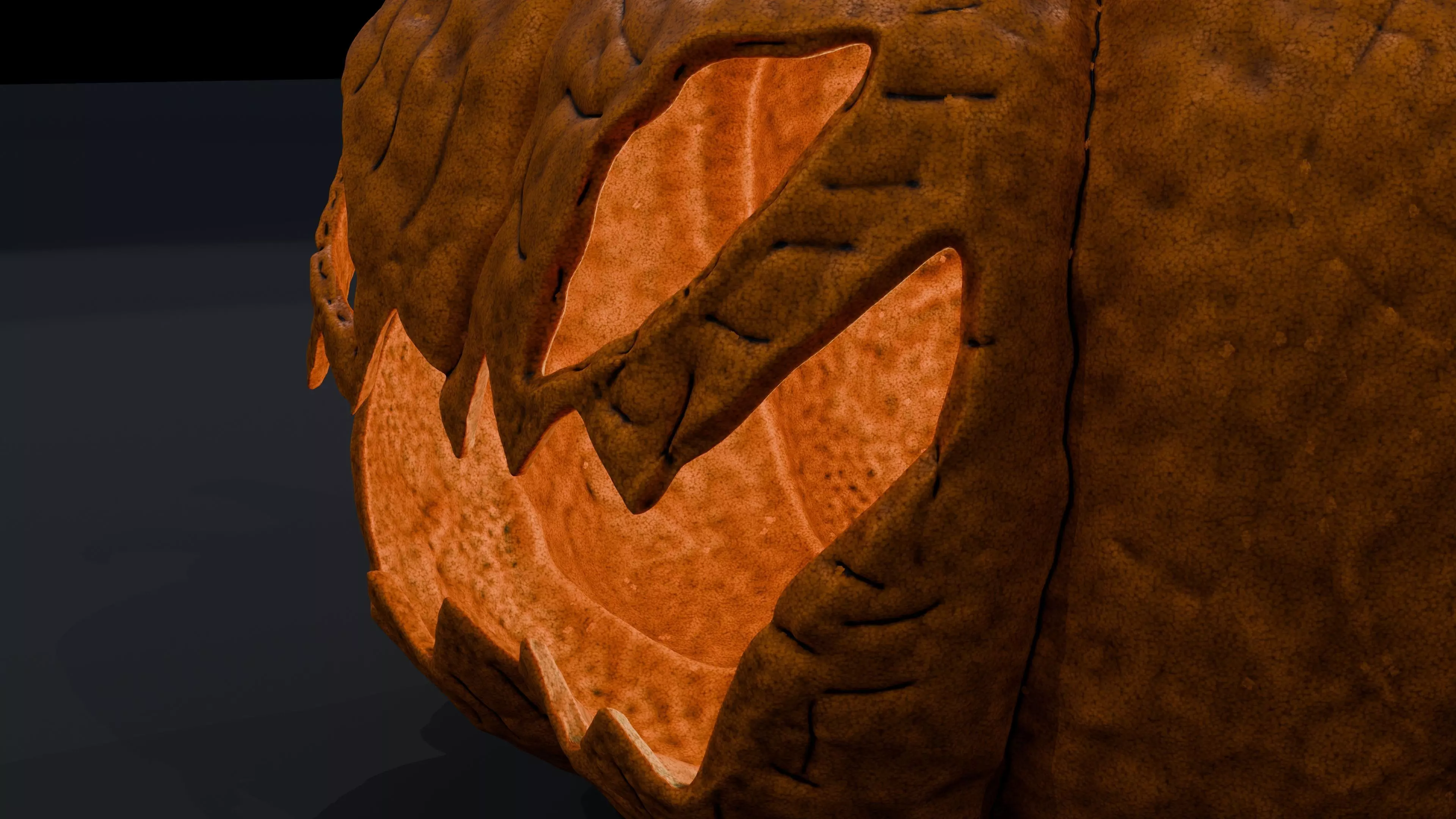 Pumpkin Crowned 3D print model_9