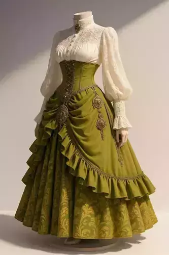 Victorian dress  3D print model