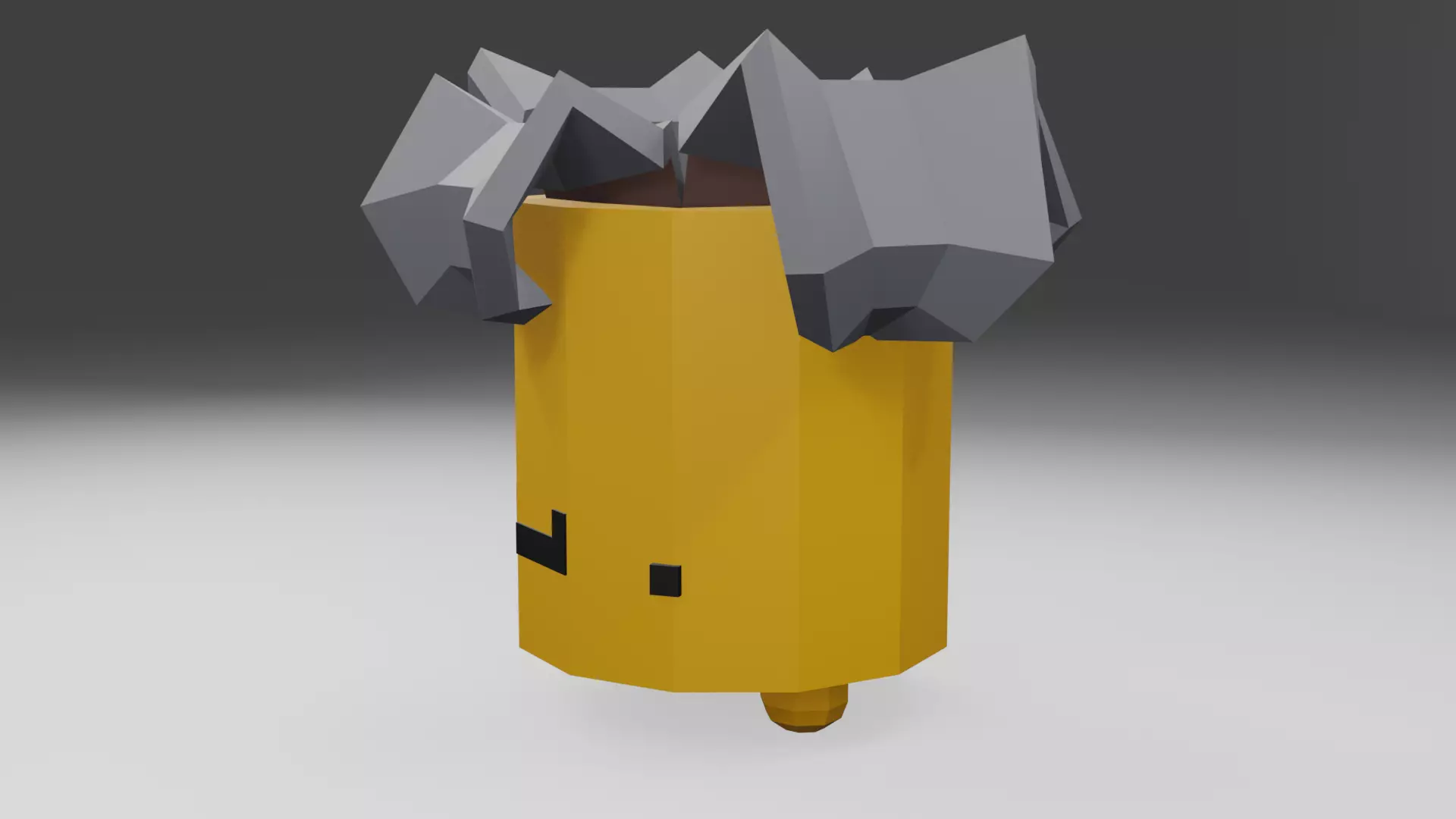 Shroomer Low Polly Model Free low-poly 3D model Free low-poly 3D model_1