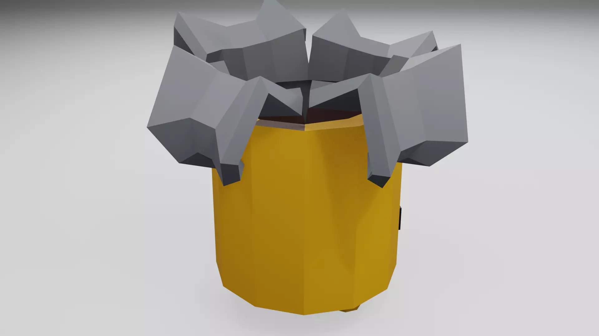 Shroomer Low Polly Model Free low-poly 3D model Free low-poly 3D model_3