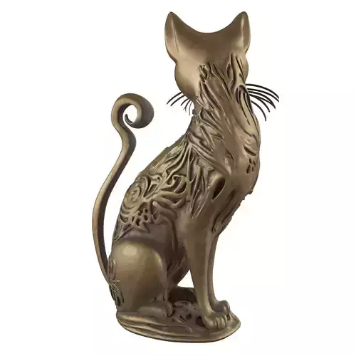 statue cat 1