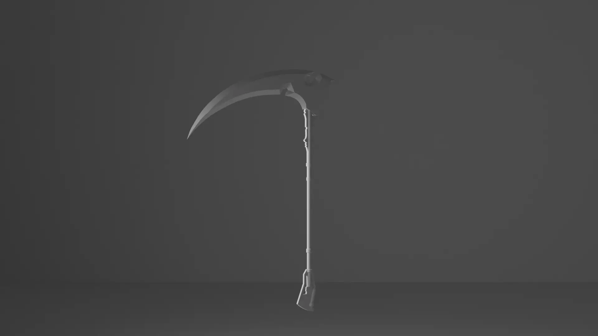 Game Ready Low Poly 3D Weapon 3D model_0