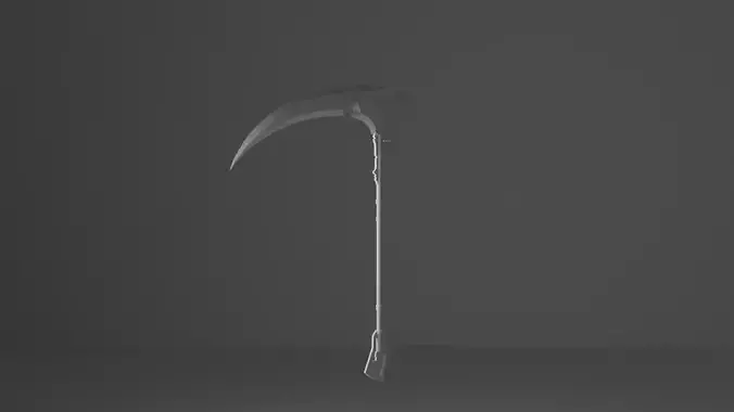 Game Ready Low Poly 3D Weapon