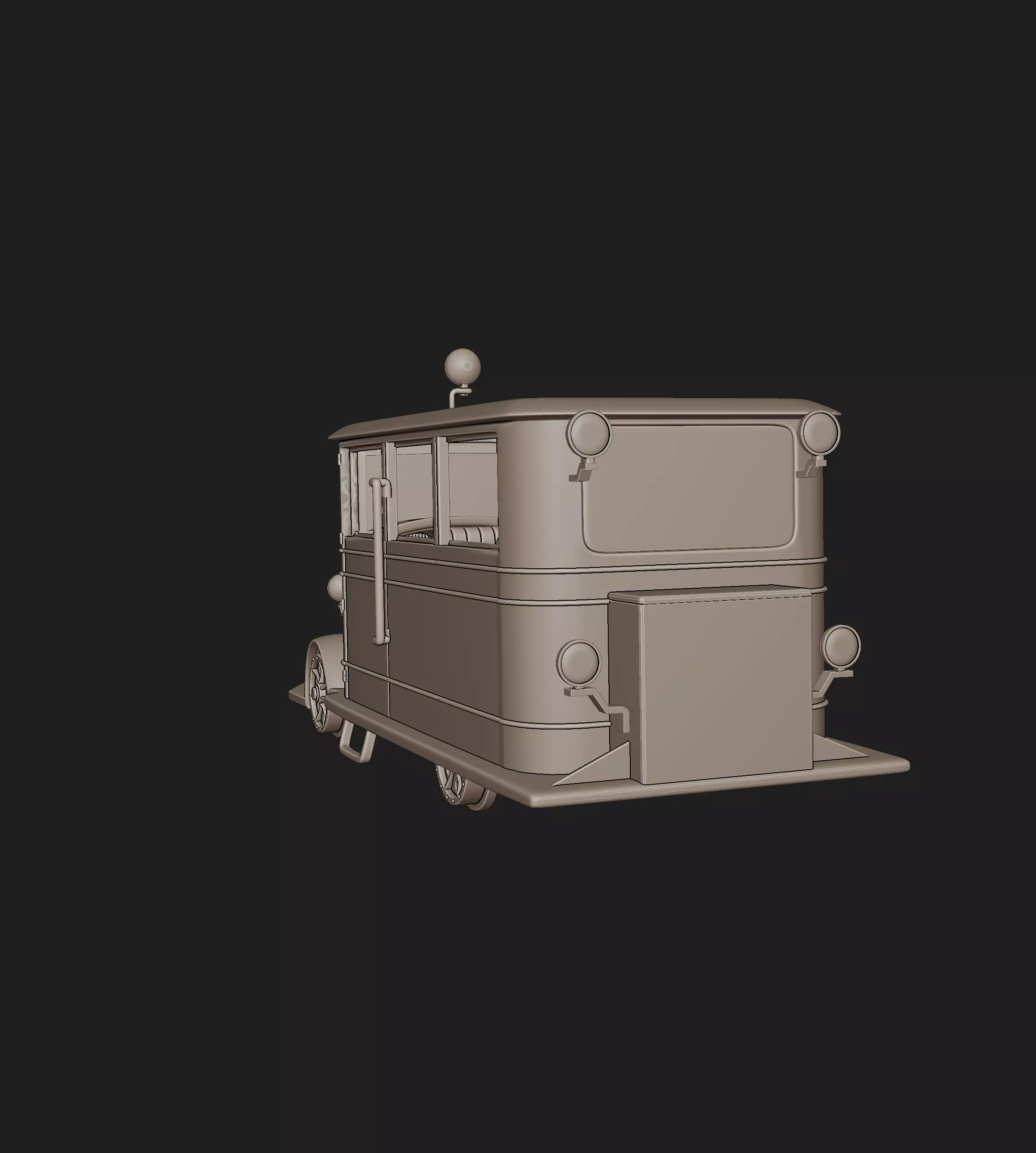 BUDA 619 RAIL 3D PRINT MODEL 3D print model_3