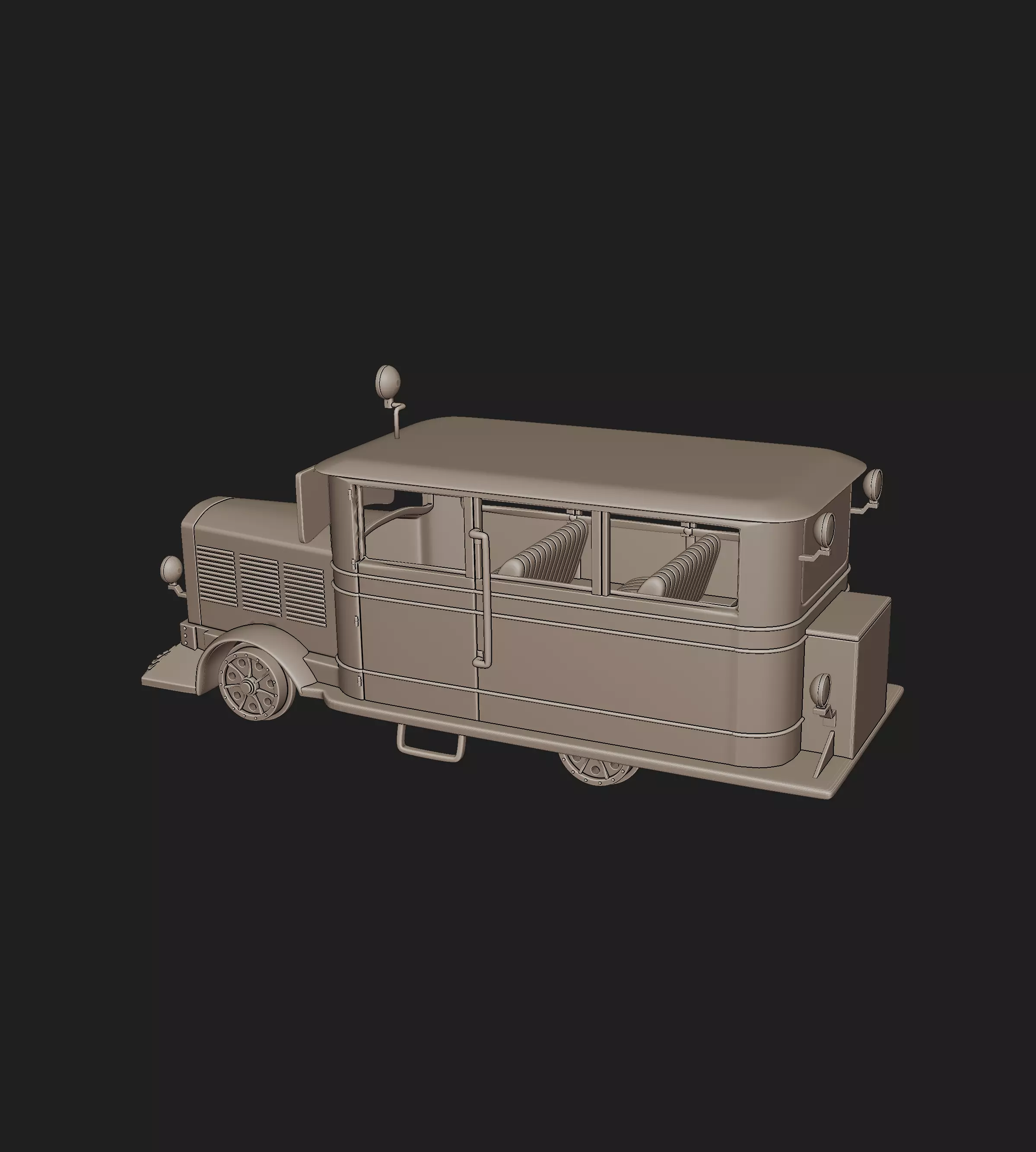 BUDA 619 RAIL 3D PRINT MODEL 3D print model_4