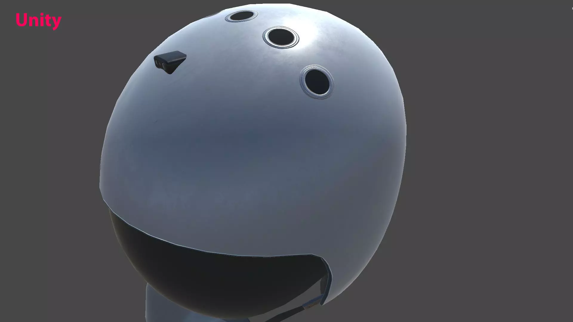 Flight Helmet Low-poly 3D model_5