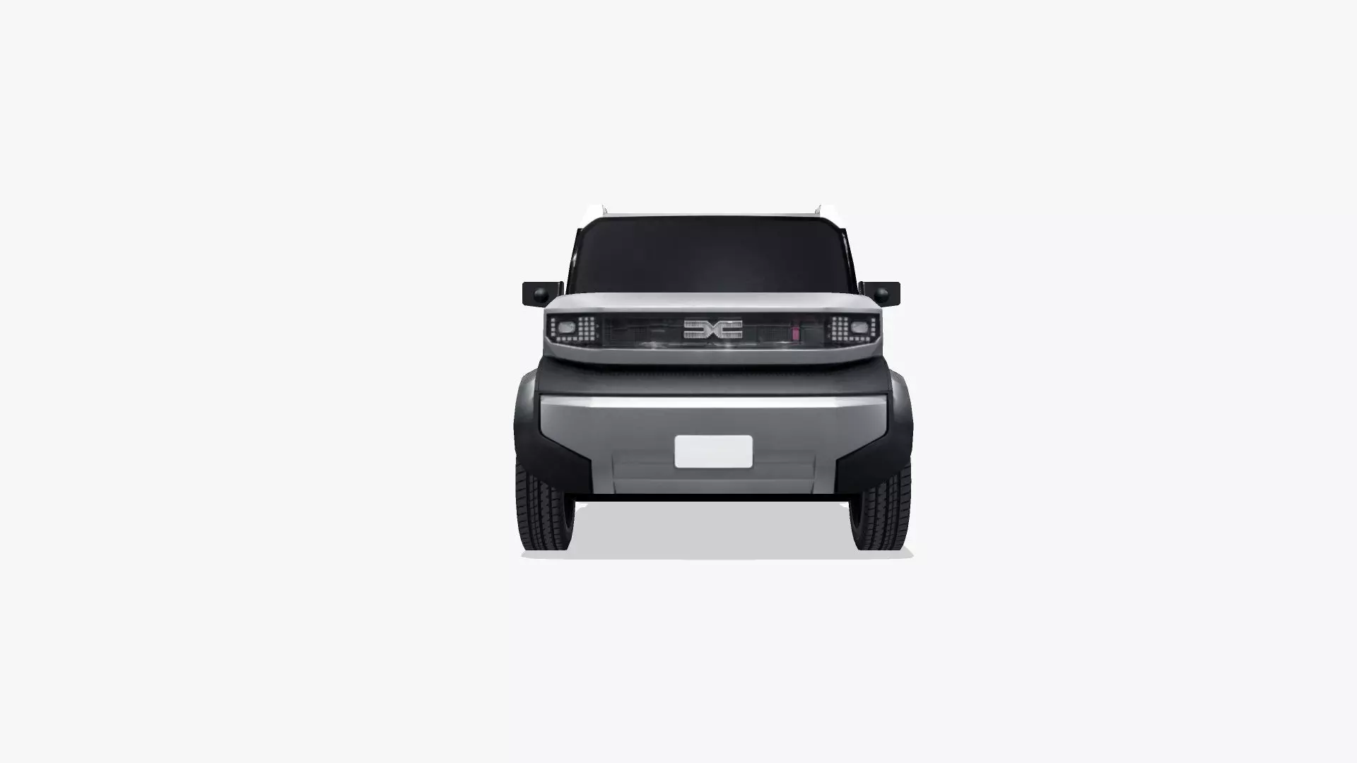 Dacia Hipster Concept 2025 Low-poly 3D model_3