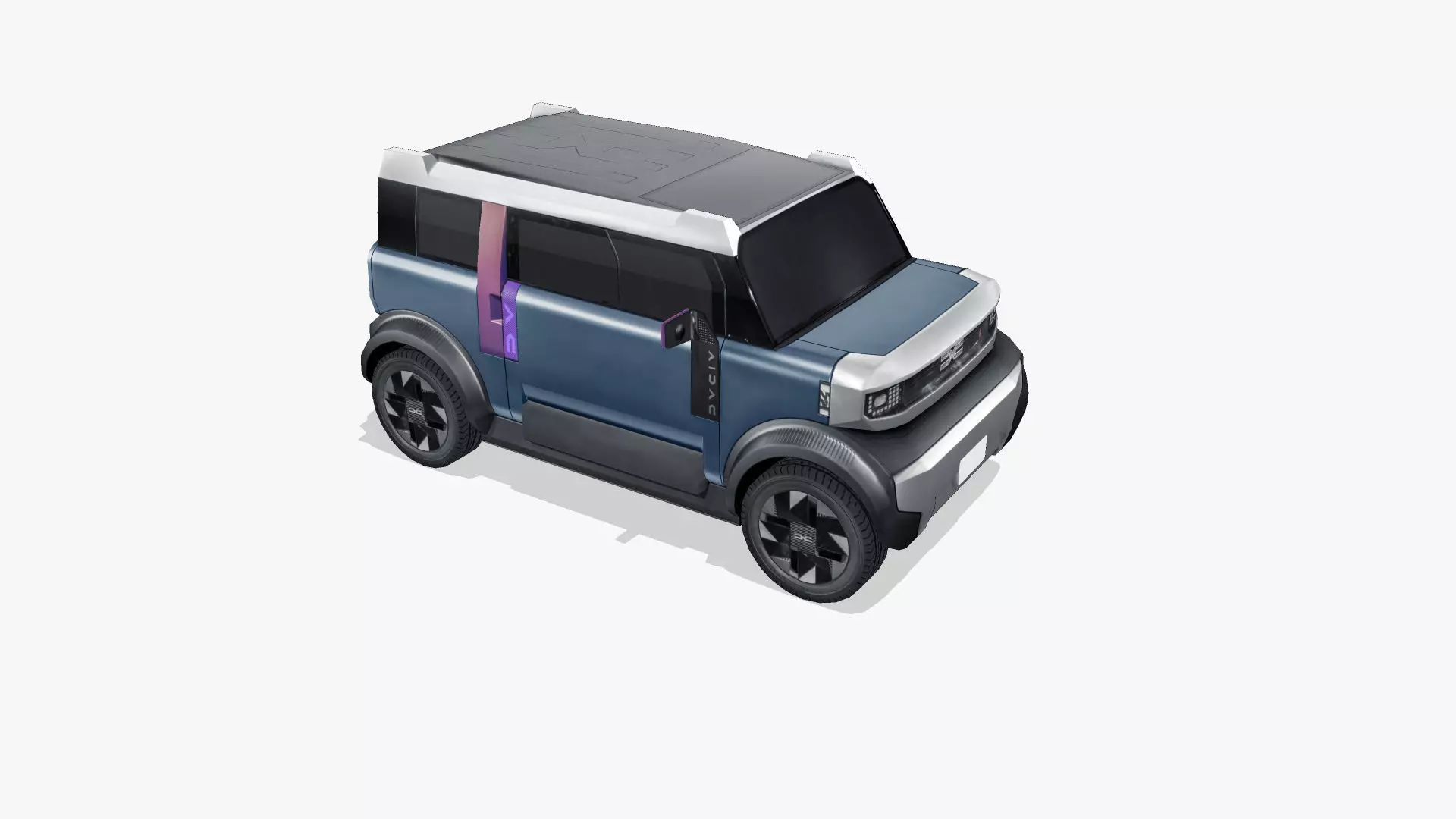 Dacia Hipster Concept 2025 Low-poly 3D model_14