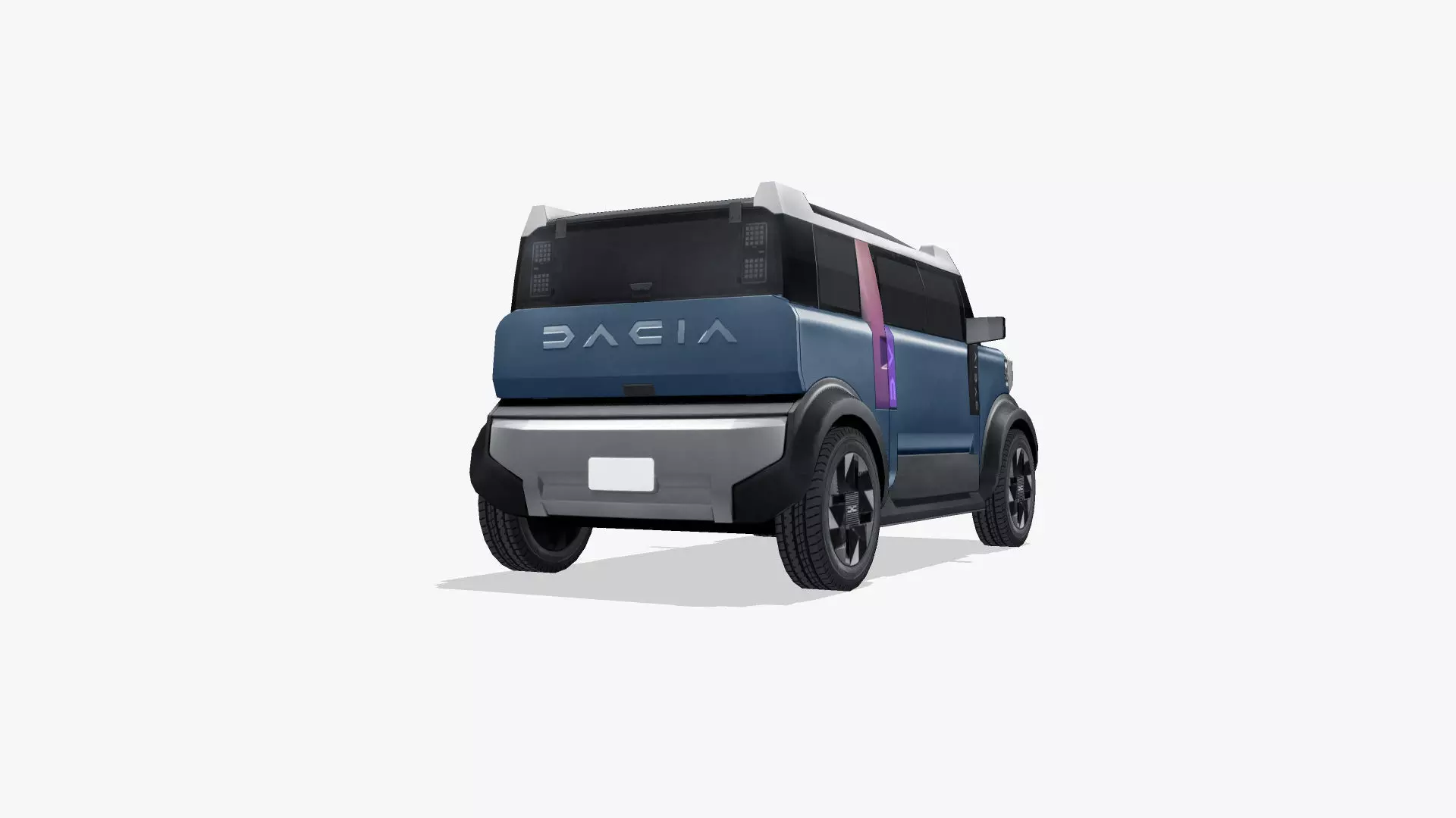 Dacia Hipster Concept 2025 Low-poly 3D model_11