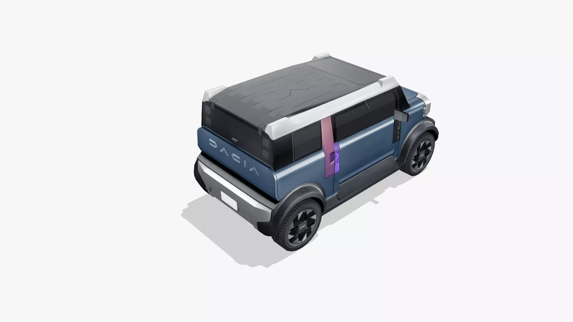 Dacia Hipster Concept 2025 Low-poly 3D model_12