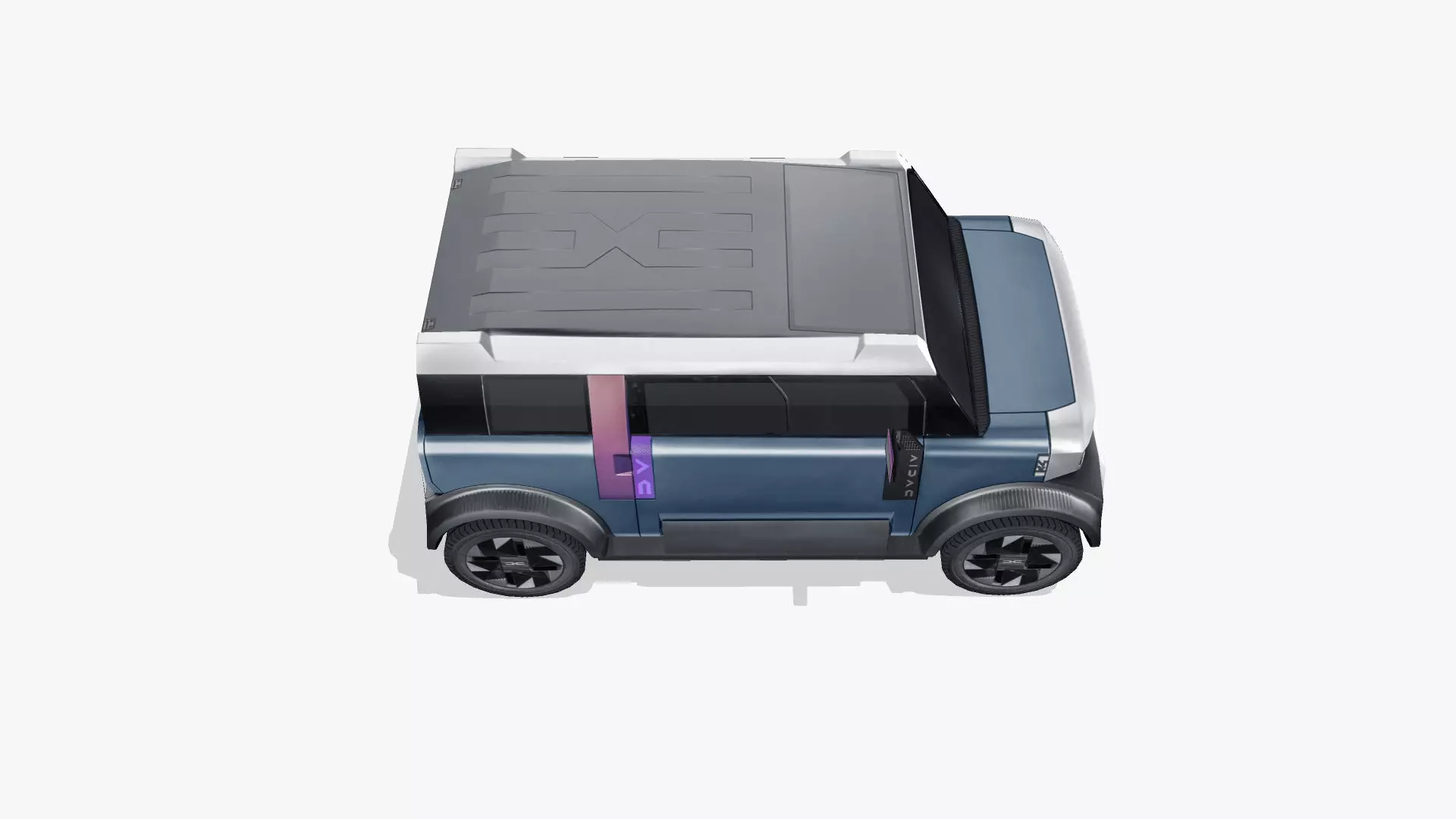 Dacia Hipster Concept 2025 Low-poly 3D model_13