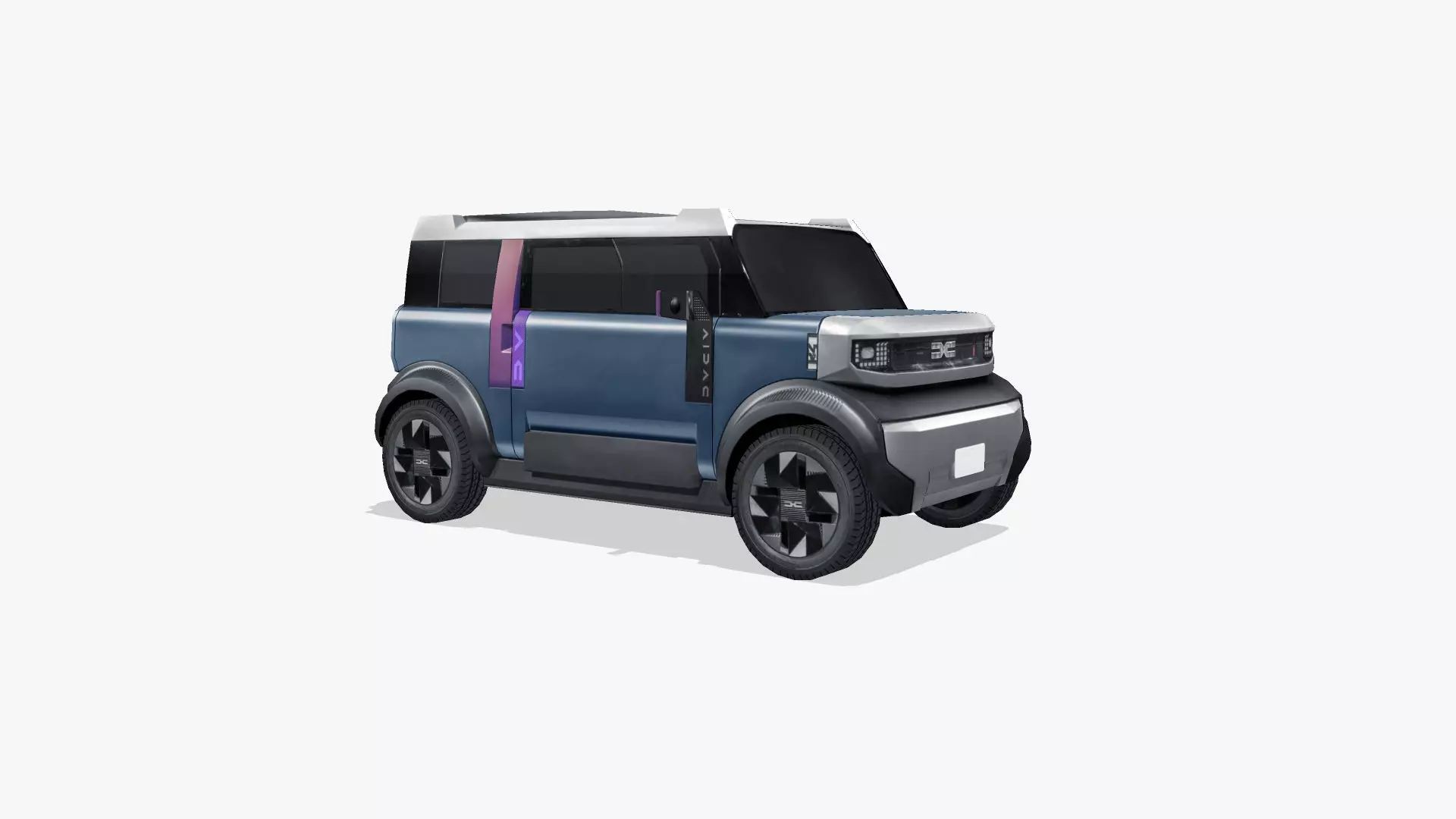 Dacia Hipster Concept 2025 Low-poly 3D model_15