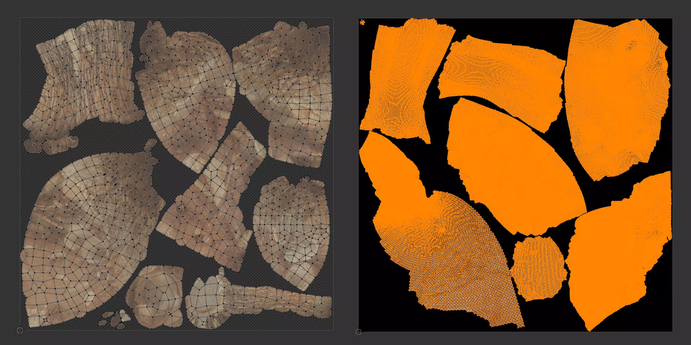 Leccinum Scabrum Bull Gray Mushroom Photoscan Hi Lo Poly model Low-poly 3D model_9