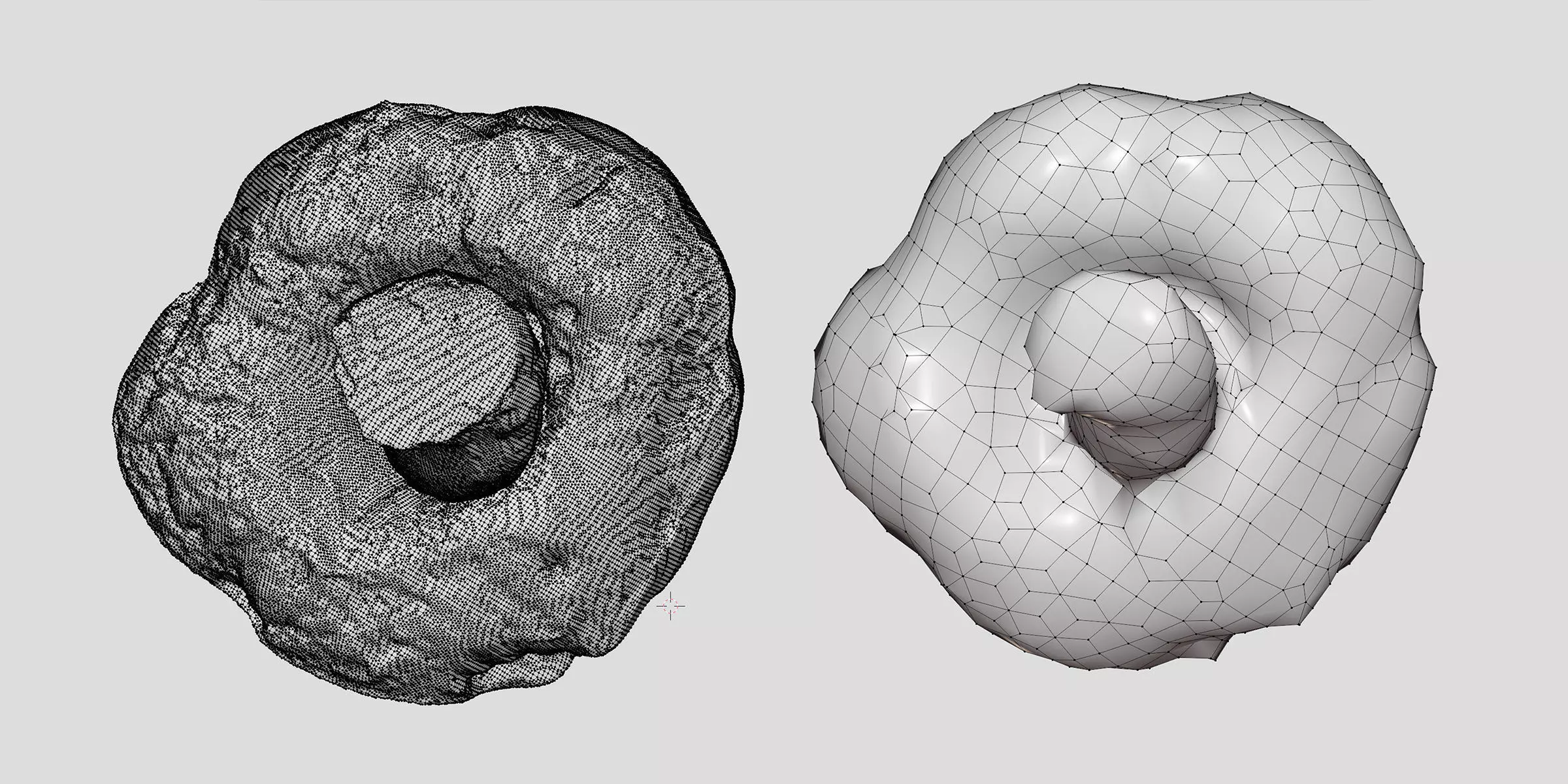 Leccinum Scabrum Bull Gray Mushroom Photoscan Hi Lo Poly model Low-poly 3D model_5