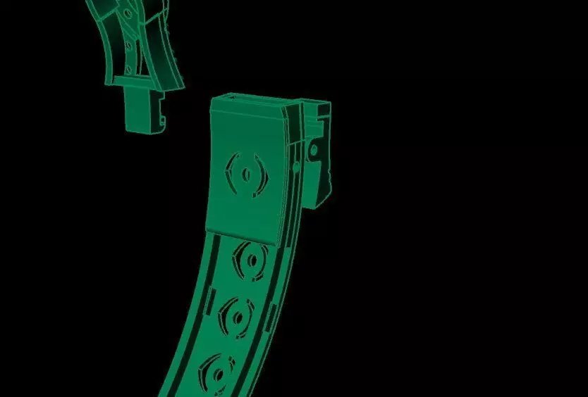 Diamond Moving Bracelet  3D print model_6