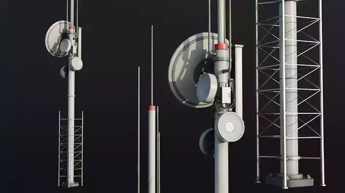 Antenna Large Industrial - Parabolic Roof Unit - Type B