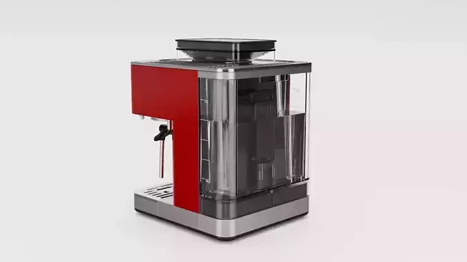 KitchenAid Espresso Machine 3D model 5