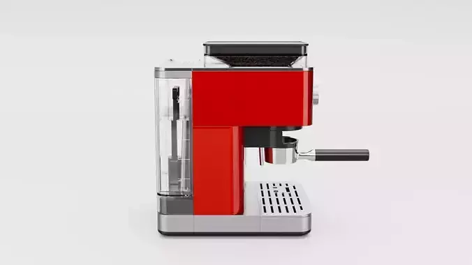 KitchenAid Espresso Machine 3D model 4