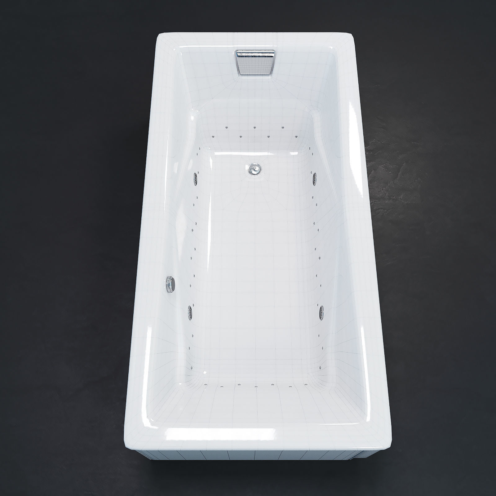 Kohler Bath K-865 3D model_4