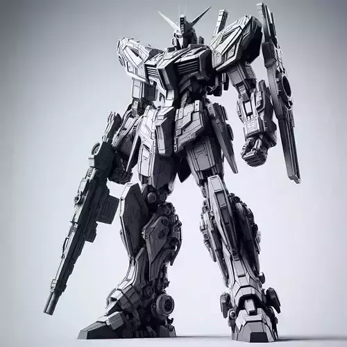 Gundam x Transformers Fusion Mecha