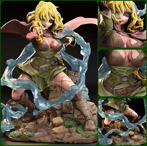 Alicia Glenfall - Clevatess 3D print model